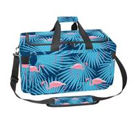 lcndlsoe Bolsa deportiva grande para gimnasio, 30 L, para viajes, entrenamiento, fitness y deportes, cabezas de perros de colores, Multicolor 12, 25x48x26cm/9.84x18.9x10.24in, Organizador de bolsas