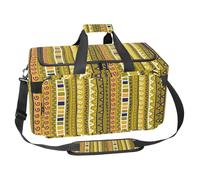 lcndlsoe Bolsa deportiva grande para gimnasio, 30 L, para viajes, entrenamiento, fitness y deportes, cabezas de perros de colores, Multicolor 15, 25x48x26cm/9.84x18.9x10.24in, Organizador de bolsas