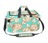 lcndlsoe Bolsa deportiva grande para gimnasio, 30 L, para viajes, entrenamiento, fitness y deportes, cabezas de perros de colores, Multicolor 8, 25x48x26cm/9.84x18.9x10.24in, Organizador de bolsas