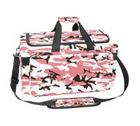 lcndlsoe Bolsa deportiva grande para gimnasio, 30 L, para viajes, entrenamiento, fitness y deportes, cabezas de perros de colores, Multicolor 11, 25x48x26cm/9.84x18.9x10.24in, Organizador de bolsas
