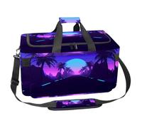 lcndlsoe Bolsa deportiva grande para gimnasio, 30 L, para viajes, entrenamiento, fitness y deportes, cabezas de perros de colores, Multicolor 9, 25x48x26cm/9.84x18.9x10.24in, Organizador de bolsas