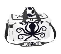 lcndlsoe Bolsa deportiva grande para gimnasio, 30 L, para viajes, entrenamiento, fitness y deportes, diseño de hamburguesas, perritos calientes, papas fritas, coca cola, café, pizza, Multicolor 2