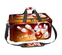 lcndlsoe Bolsa deportiva grande para gimnasio, 30 L, para viajes, entrenamiento, fitness y deportes, diseño de hamburguesas, perritos calientes, papas fritas, coca cola, café, pizza, Multicolor 5