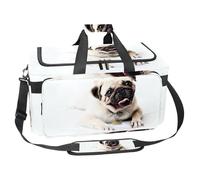 lcndlsoe Bolsa deportiva grande para gimnasio, 30 L, para viajes, entrenamiento, fitness y deportes, estampado de mármol con formas geométricas doradas, Multicolor 6, 25x48x26cm/9.84x18.9x10.24in
