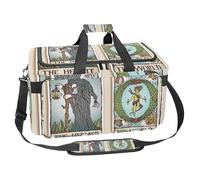 lcndlsoe Bolsa deportiva grande para gimnasio, 30 L, para viajes, entrenamiento, fitness y deportes, patrón de paneles de madera antigua grunge, Multicolor 12, 25x48x26cm/9.84x18.9x10.24in