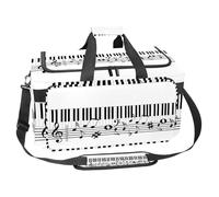 lcndlsoe Bolsa deportiva grande para gimnasio, 30 L, para viajes, entrenamiento, fitness y deportes, patrón tropical con hojas y formas coloridas, Multicolor 16, 25x48x26cm/9.84x18.9x10.24in
