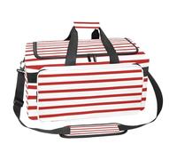 lcndlsoe Bolsa deportiva grande para gimnasio, 30 L, para viajes, entrenamiento, fitness y deportes, patrón tropical con hojas y formas coloridas, Multicolor 15, 25x48x26cm/9.84x18.9x10.24in