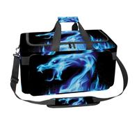 lcndlsoe Bolsa deportiva grande para gimnasio, 30 L, para viajes, entrenamiento, fitness y deportes, símbolo de flor de paz y guerra, Multicolor 4, 25x48x26cm/9.84x18.9x10.24in, Organizador de bolsas