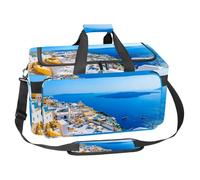 lcndlsoe Bolsa deportiva grande para gimnasio, 30 L, para viajes, entrenamiento, fitness y deportes, símbolo de flor de paz y guerra, Multicolor 5, 25x48x26cm/9.84x18.9x10.24in, Organizador de bolsas