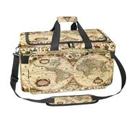 lcndlsoe Bolsa deportiva grande para gimnasio, 30 L, para viajes, entrenamiento, fitness y deportes, símbolo de flor de paz y guerra, Multicolor 8, 25x48x26cm/9.84x18.9x10.24in, Organizador de bolsas