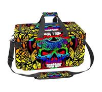 lcndlsoe Grungy American Football Field - Bolsa de deporte grande de 30 L para viajes, entrenamiento, fitness y deporte, Multicolor 11, 25x48x26cm/9.84x18.9x10.24in, Organizador de bolsas