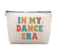 Lcoanriut Bolsa de maquillaje de viaje para profesor de baile, regalos de bailarina en mi era de baile, regalos para bailarinas, mujeres, regalos de Navidad, graduación, cumpleaños, para amantes de la