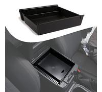 Lcojicep Organizador de reposabrazos compatible con Toyota Tacoma 2016-2020, bandeja de consola reposabrazos, caja de almacenamiento secundaria, accesorios de caja de reposabrazos ABS (negro)