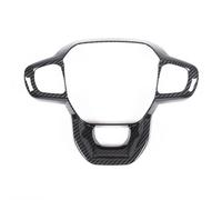 Lcojicep Panel de volante de control central, cubierta de protección decorativa compatible con Ford Ranger 2023 ABS interior para volante de coche, accesorios interiores