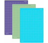 LCOUACEO Juego de 3 Tapete de Corte Para Cricut Joy 8.5 x 12 Pulgadas, Adhesivo de Repuesto (Agarre Estándar, Ligero, Fuerte) Antideslizante