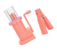 Lcpucc Máquina de fabricación de cuerdas de manivela para proyectos de joyería y hilo, herramienta de tejer portátil con clip para tejer pulseras, envolver collares y más