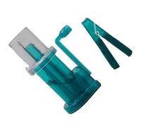 Lcpucc Máquina de fabricación de cuerdas de manivela para proyectos de joyería y hilo, herramienta de tejer portátil con clip para tejer pulseras, envolver collares y más