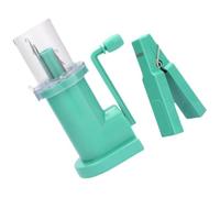 Lcpucc Máquina de fabricación de cuerdas de manivela para proyectos de joyería y hilo, herramienta de tejer portátil con clip para tejer pulseras, envolver collares y más