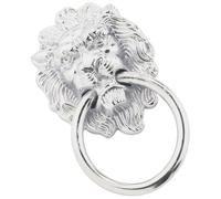 Lcpucc Tirador de cajón con cabeza de león para armarios y muebles, diseño de aleación de zinc estilo bronce antiguo