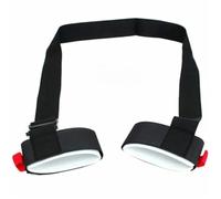 LCQSYE Bolsas para Botas de esquí Bolsas de esquí de Nailon de 2 Piezas, Ajustables, para el Hombro, para Transportar Bastones y Asas, con Gancho y Bucle de protección. Funda para Botas y esquís(2Pc)