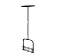 LCQSYE césped con Clavos Herramienta aireadora césped Manual para púas Empuje, Herramientas manuales jardinería para 14 púas Hierro para Patio Aireador de núcleo de césped