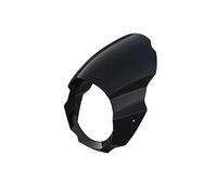 LCQSYE Faros Compatible con BENDA Rock 250 Faro Delantero Cubierta De Rejilla Protector De Faros Delanteros Cubierta De Carenados Luz Delantera de Motocicleta(Bright black)