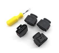 LCQSYE Kit de reparación de Conector de Bobina de Encendido de automóvil de 4 Piezas + Herramienta de Recogida de 0,3 cm para Audi, Compatible con Kit de Bobina de Encendido
