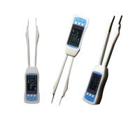 LCR Meter, Medidor de puente LCR Pantalla digital Medidor LCR portátil Pinza Comprobador de pinzas Comprobador de capacitancia Inductancia Resistencia
