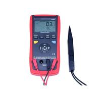 LCR Meter, Medidor LCR; Medidor de puente digital LCR de alta precisión de 10 KHz/100 KHz/Probador de inductores/capacitores/resistencias(UT611)