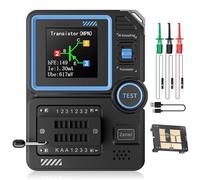 LCR-P1 Comprobador De Transistores, Riconoscimento Automatico Supporta La Decodifica A Infrarossi Protezione Contro Il Burnout Per Testare Condensatori Resistori Mosfet E Altri Componenti Elettronici