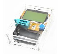 LCR-T4 Digital Transistor Tester, Inductores de rangos de prueba, Diodo de capacitancia de resistencia, con pantalla LCD retroiluminada, Para inductores de prueba, condensadores, diodos