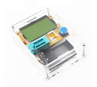 LCRT4 - Dispositivo de prueba digital para resistencia y capacitancia con pantalla LCD y funda protectora