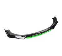LCSMYSHE Coche Parachoques Spoiler Delantero para Porsche Panamera (970/971),Anti Colisión Lip Delantero Splitter Difusor Protección Accesorios,A-Green