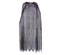 LCSVCCXA Capa de Araña para Halloween, Ideal para Fiestas de Disfraces Medievales de Adultos, Negro Púrpura