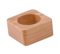 LCSVCCXA Huevera de Madera Bandeja Organizadora Plato para Huevos Soporte Rústico de Construcción Sólida para Guardar Huevos Adecuado para Despensa Y Mesa, Una Sola Fila, 1 Ranura, Individual
