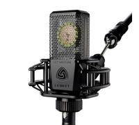 LCT 440 Pure - Micrófono de Condensador XLR para Voz, Voz, grabación de Instrumentos y Streaming - Cápsula de Condensador Real de 1" - Incluye araña de micrófono y Filtro de popa (Negro)