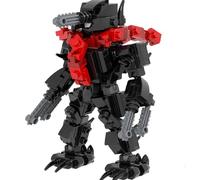 LCTM Bloques de construcción de Fantasmas terroristas Fiesta NiñOs NiñAs Y Adultosjuego con Base Soporte Hombre Lobo En La Noche SujecióN Monstruos Creativo Juguete Cabeza Esqueletosinging A