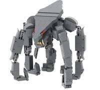 LCTM Bloques de construcción de Fantasmas terroristas Fiesta NiñOs NiñAs Y Adultosjuego con Base Soporte Hombre Lobo En La Noche SujecióN Monstruos Creativo Juguete Cabeza Esqueletosinging A