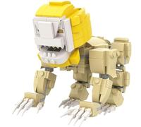 LCTM Bloques de construcción de Fantasmas terroristas Fiesta NiñOs NiñAs Y Adultosjuego con Base Soporte Hombre Lobo En La Noche SujecióN Monstruos Creativo Juguete Cabeza Esqueletosinging A