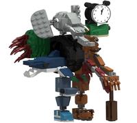 LCTM Bloques de Construccion de Monstruos y Animales Mini Figuras Dinosaurio Robot con Alas Juguetes Educativos Regalos de Pascua y Cumpleanos para Ninos y Ninas B