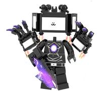 LCTM Bloques de construcción Figuras Juguete Inodoro titán cámaraman orador Reloj TV Hombre Juego actualizado acción mutante Modelo Divertido Ideas coleccionables Regalo de cumpleaños C