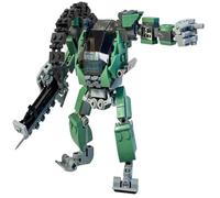 LCTM Frame Fuerzas Armadas Samurai Mech Warrior ConstruccióN Cool City Protector Modelo Batalla para Adultos Y NiñOs Regalo Creativo Robot AccióN Navidad CumpleañOs Juguetes De A