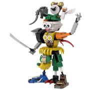 LCTM Monstruo Extranjero Bloques De ConstruccióN para Fans Terror CumpleañOs Regalos Fiesta NiñOs NiñAs Y Adultos Juegos Figuras AccióN con Base Soporte Monstruos A