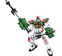 LCTM Robot Model En Samurai Armor Warrior Mech SeriesKinderen TransformerenRobots Sets Gift Set Kinderen Juego de construcción de Robot parahogar niños y niñas D