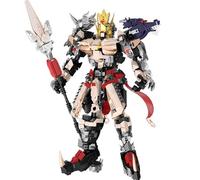 LCTM Robot Model En Samurai Armor Warrior Mech SeriesKinderen TransformerenRobots Sets Gift Set Kinderen Juego de construcción de Robot parahogar niños y niñas A