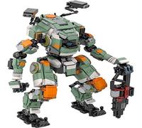 LCTM Samurai Mech Building Adult Creative Stem Robot Toy Hero Knight Model Game Creative Toy Gift Boy Double Sword Weapon Warrior Game Set Collection Adult Men Teen Boys B