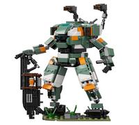 LCTM Samurai Mech Warrior ConstruccióN Cool City Protector Modelo Batalla para Adultos Y NiñOs Regalo Creativo Robot AccióN Navidad CumpleañOs Juguetes De ConstruccióN para NiñOs A