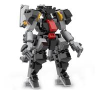 LCTM Samurai Mech Warrior ConstruccióN Cool City Protector Modelo Batalla para Adultos Y NiñOs Regalo Creativo Robot AccióN Navidad CumpleañOs Juguetes De ConstruccióN para NiñOs A