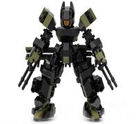 LCTM Samurai Mech Warrior ConstruccióN Cool City Protector Modelo Batalla para Adultos Y NiñOs Regalo Creativo Robot AccióN Navidad CumpleañOs Juguetes De ConstruccióN para NiñOs A