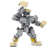 LCTM Samurai Mech Warrior ConstruccióN Cool City Protector Modelo Batalla para Adultos Y NiñOs Regalo Creativo Robot AccióN Navidad CumpleañOs Juguetes De ConstruccióN para NiñOs A